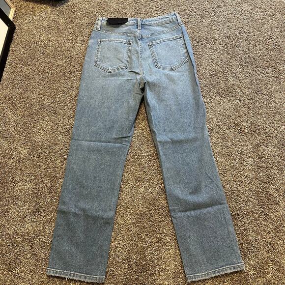 JUST BLACK DENIM Women's The Everything Straight Size 30 In Medium Denim - Picture 5 of 13